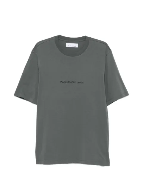 OAMC Peacemaker Peacemaker graphic-print T-shirt Grey PCM3OT01BJE001095