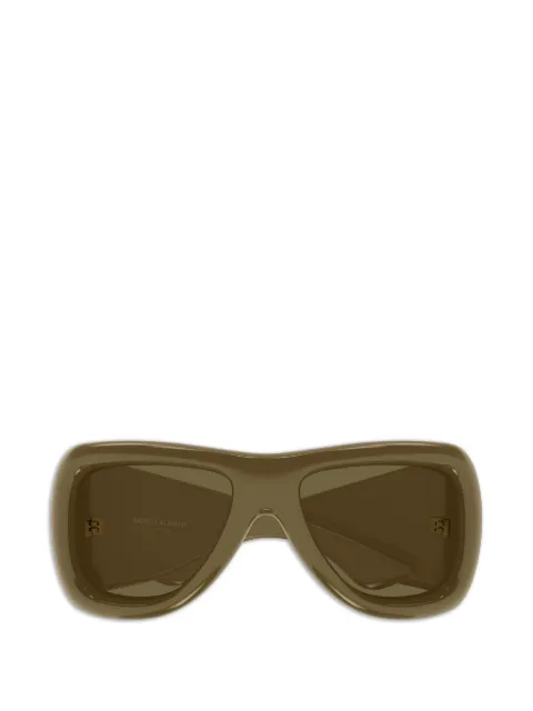 Saint Laurent Eyewear SL 902 Howl rectangle-frame sunglasses Brown SL902009