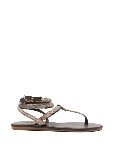 Ancient Greek Sandals Kalamida braided sandals Neutrals 126491114KALAMIDA