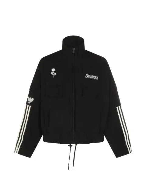 adidas x Willy Chavarria embroidered jacket Black KW1732