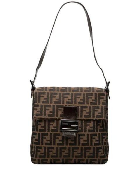 Fendi Pre-Owned 20th Century Zucca Canvas shoulder bag Brown GZMJJ1F8P8ZJTD81