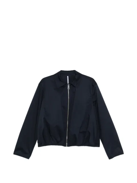 Liviana Conti zip-fastening jacket Blue L6SK90