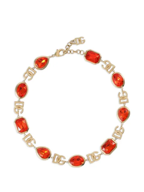 Dolce & Gabbana necklace with logo Gold WNR6M5W1111