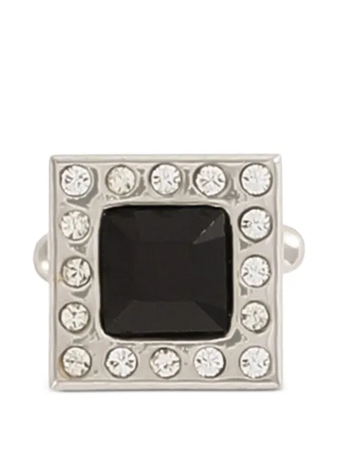 Dolce & Gabbana rhinestone cufflinks Silver WFS5S2W1111