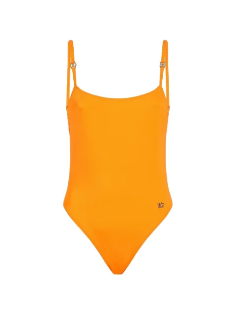 Dolce & Gabbana one-piece olympic swimsuit Orange O9A28JFUGLG