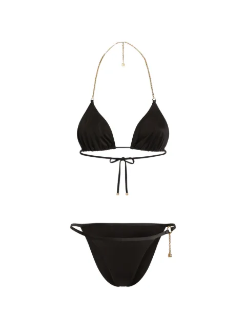 Dolce & Gabbana Triangle bikini Black O8A31JFUGLG