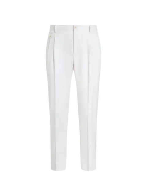 Dolce & Gabbana viscose trousers White GY6UETFU8CQ