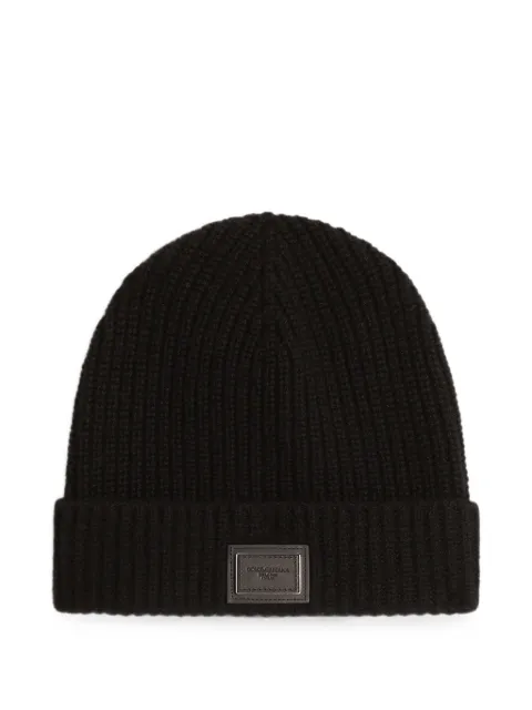 Dolce & Gabbana cashmere hat Black GX66KTJBW2X