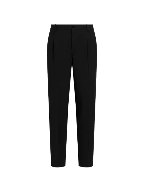 Dolce & Gabbana pleated tailored trousers Black GW0NETFUBG5