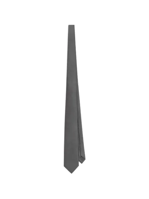 Dolce & Gabbana satin jacquard tie Grey GT147EG0UB4