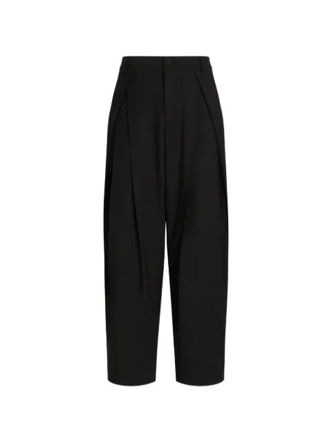 Dolce & Gabbana EXCLUSIVE gabardine trousers Black GP1W1TFUBG4