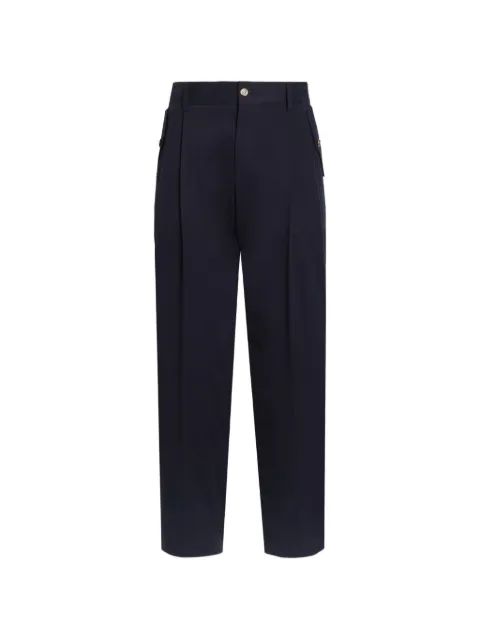 Dolce & Gabbana cotton trousers Blue GP1O8TFUFOG