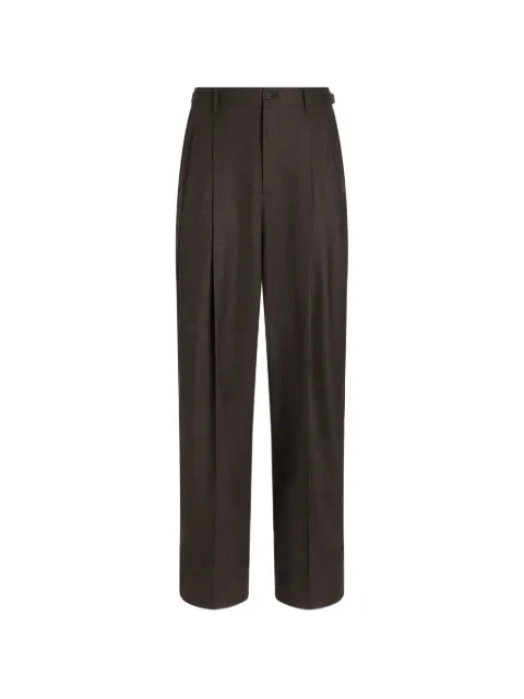 Dolce & Gabbana wool trousers Brown GP16RTFUBG9
