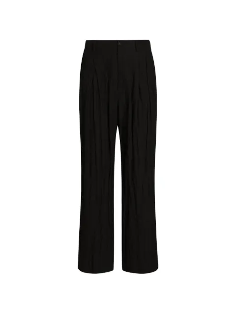 Dolce & Gabbana cotton trousers Black GP16OTHUMWE