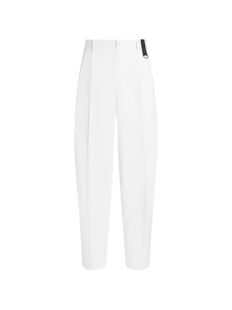 Dolce & Gabbana cotton gabardine trousers White GP10DTFUFJR