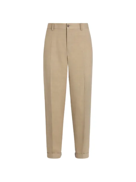 Dolce & Gabbana linen trousers Neutrals GP11XTFUTDV