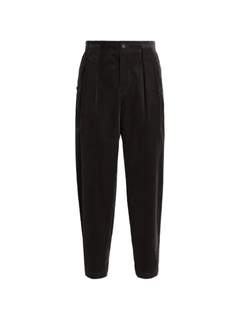 Dolce & Gabbana velvet trousers Brown GP13XTFUWER