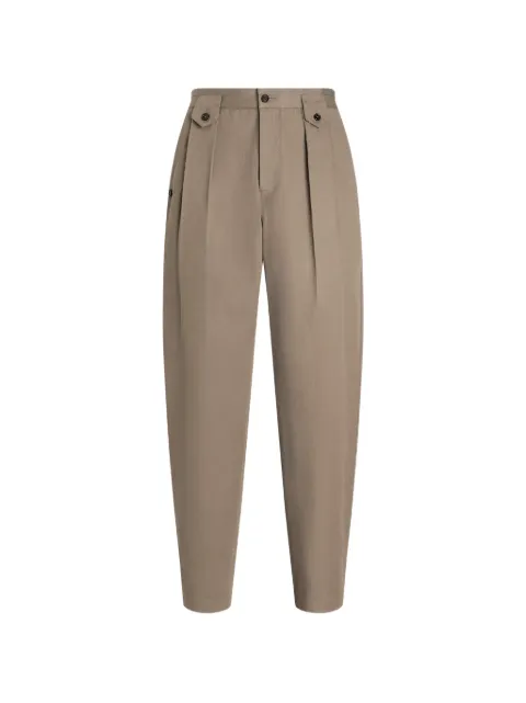 Dolce & Gabbana cotton twill trousers Neutrals GP13XTFU6VR