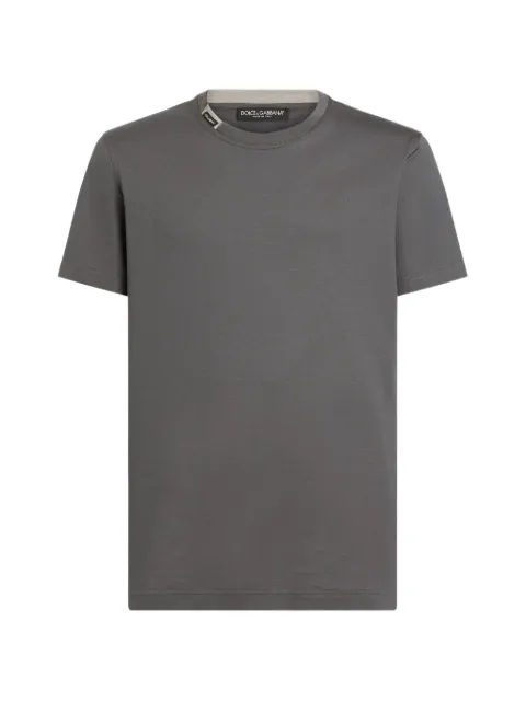 Dolce & Gabbana cotton jersey T-shirt Grey G8TW5TFU7EQ