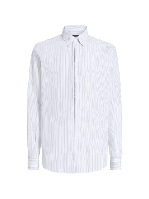 Dolce & Gabbana striped poplin Martini shirt White G5OU9TFR54E
