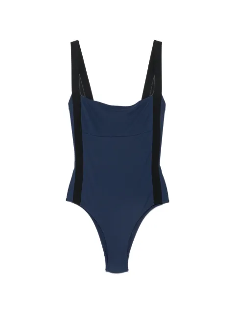 Laura Urbinati square-neck swimsuit Blue E6C13RP