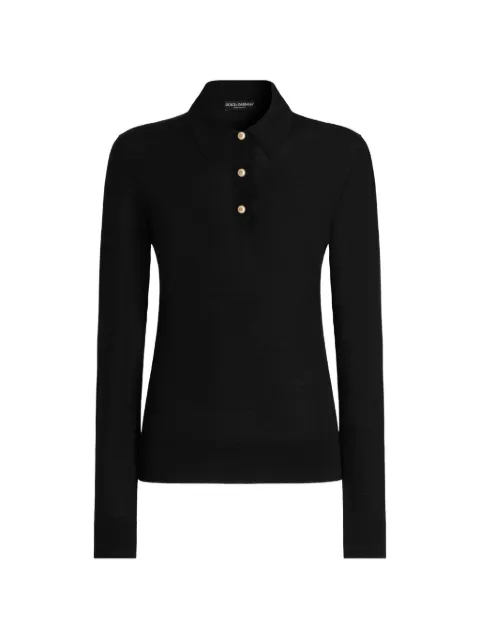 Dolce & Gabbana cashmere pullover Black FXZ59TJBW24