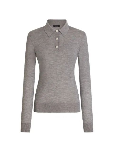 Dolce & Gabbana cashmere pullover Grey FXZ59TJBW24