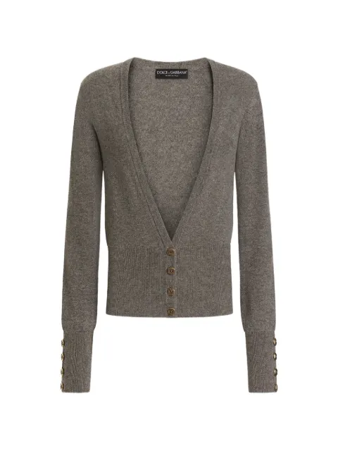 Dolce & Gabbana cashmere cardigan Grey FXVFKTJBW2G