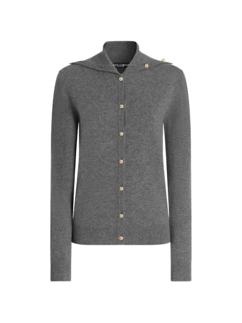 Dolce & Gabbana cashmere cardigan Grey FXVFGTJBW2C
