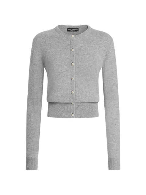 Dolce & Gabbana cashmere cardigan Grey FXV07TJBW2C