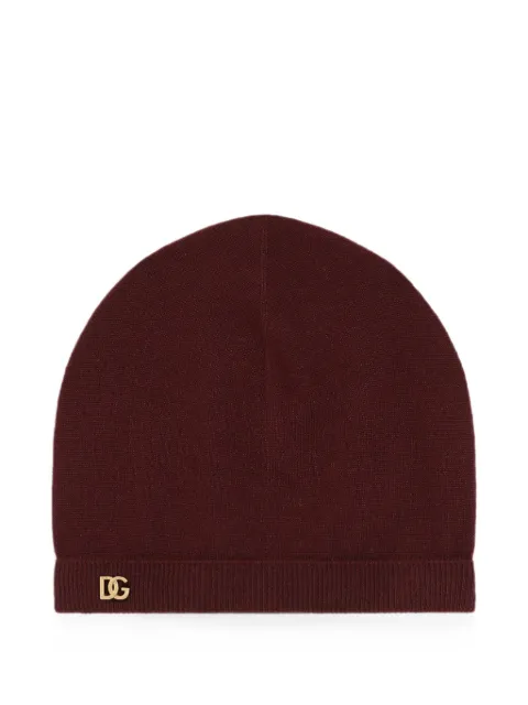 Dolce & Gabbana knit hat Red FXQ30TJBW2L