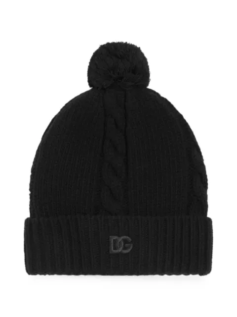 Dolce & Gabbana knit hat Black FXQ25ZJDVLD