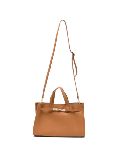 Marc Ellis Cassiope pebble-texture tote bag Brown CASSIOPEMDOTANGOLD