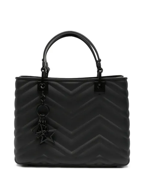 Marc Ellis Krissy chevron-quilted tote bag Black KRISSYWAVEMEDIUM
