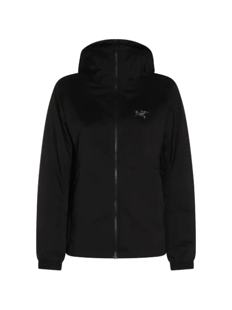 Arc'teryx logo-embroidered hooded jacket Black X000009452