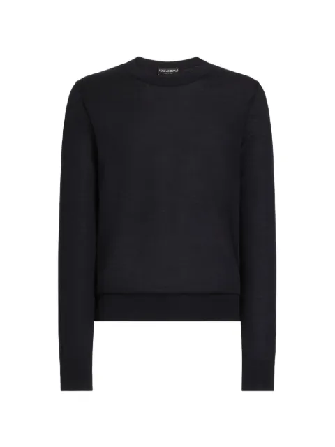 Dolce & Gabbana cashmere pullover Blue GXX02TJBW1W