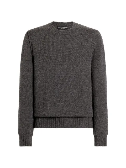 Dolce & Gabbana virgin wool pullover Grey GXX02TJDVIH
