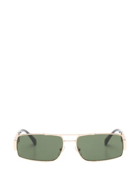 Versace Eyewear Greca rectangle-frame sunglasses Gold 2257