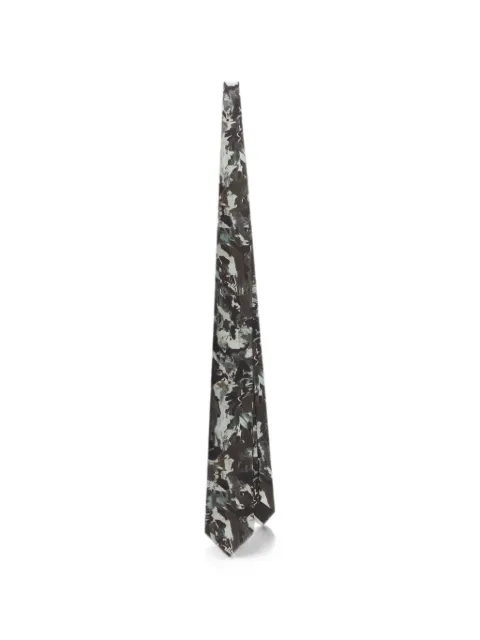 Dolce & Gabbana abstract-print twill tie Black GT147EG0WW2