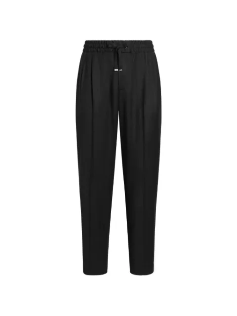 Dolce & Gabbana flannel jogging trousers Grey GP26FTFUBG8