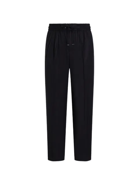 Dolce & Gabbana flannel jogging trousers Blue GP26FTFUBG8