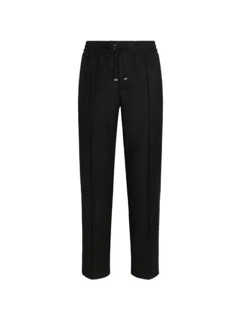Dolce & Gabbana flannel jogging trousers Black GP26ETFUBG8