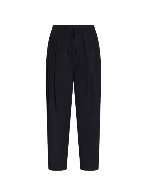 Dolce & Gabbana cotton poplin jogging trousers Blue GP153TGK521