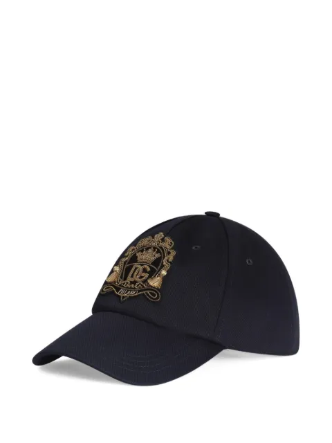 Dolce & Gabbana cotton baseball hat Blue GH706ZFUFL9
