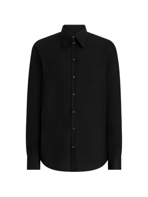 Dolce & Gabbana button-fastening shirt Black G5NP9TGK522