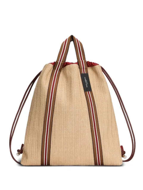 Dolce & Gabbana Essenza backpack in raffia Neutrals BM2692A0859