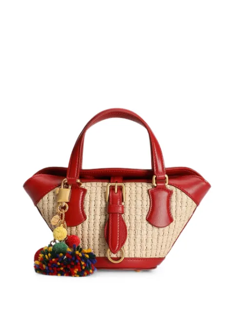 Dolce & Gabbana raffia coffa Capri bag Neutrals BB7913A3O70