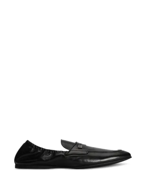 Dolce & Gabbana slippers in calfskin Black A50790A0374