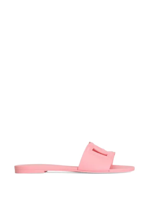 Dolce & Gabbana rubber beachwear slides Pink CW2215AN994