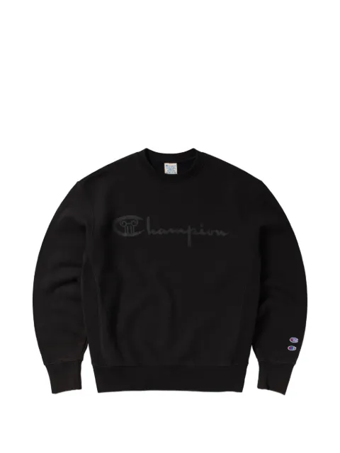 Champion x Aries logo-print sweatshirt Black 223630